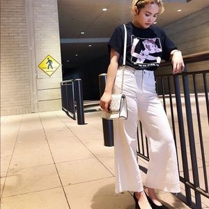 White jeans
